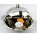 Hotel supplier stainless steel stew pot/stainless steel pot